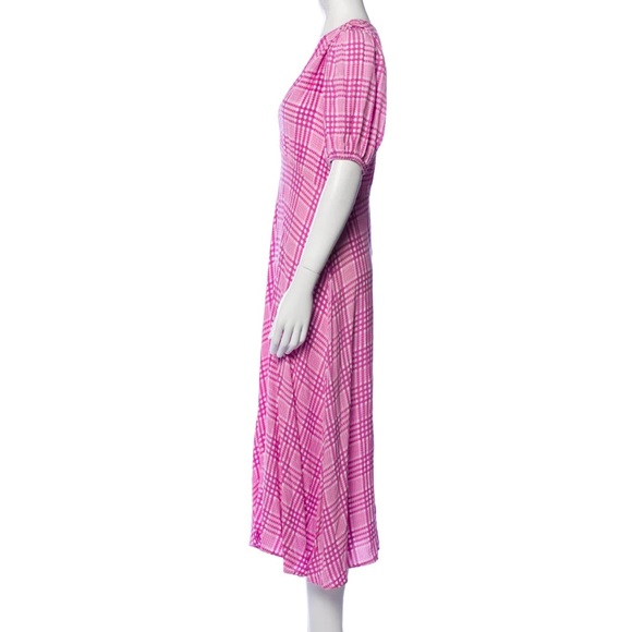 Faithfull the Brand Pink Gingham Dress - Picture 3 of 5
